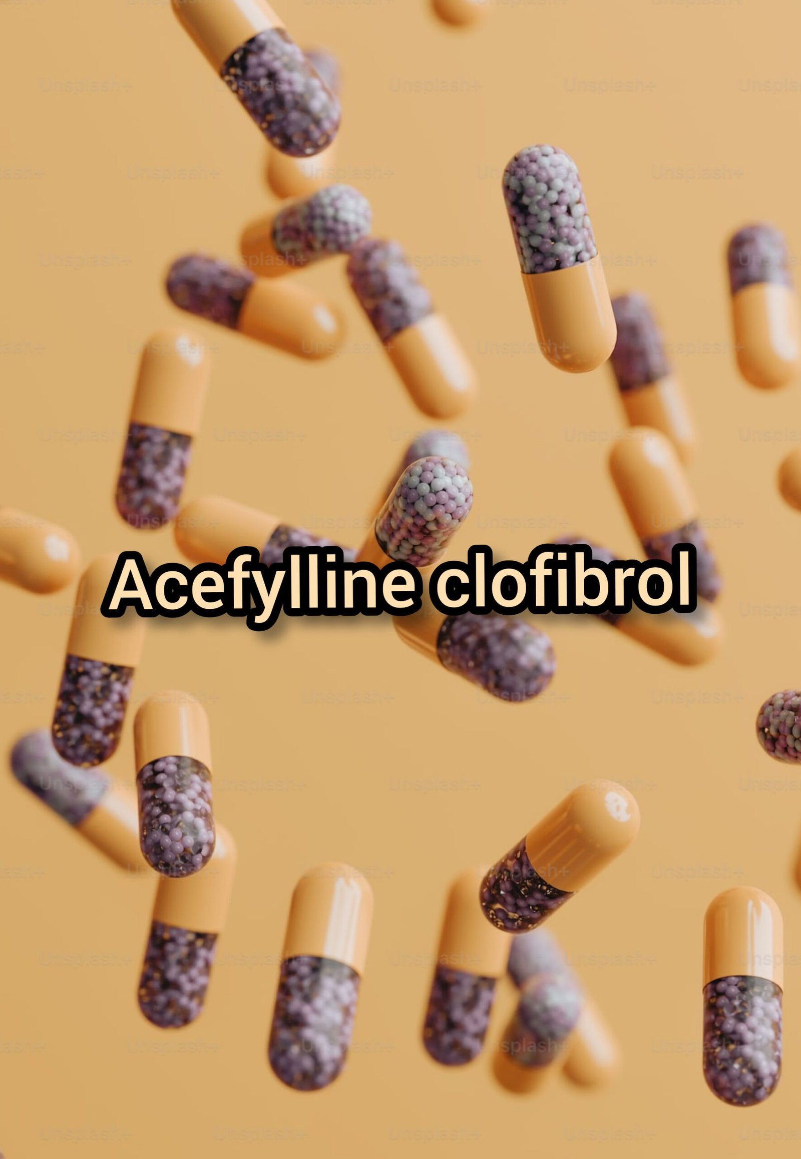 image of Acefylline clofibrol